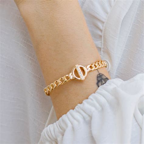 pulseira dior ouro|Pulseiras .